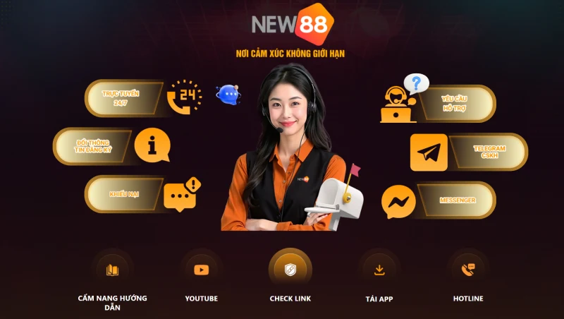 NEW88 World ⚜️ Trang Chủ NEW88.COM Chính Thức | Đăng Ký NEW 88 Ngay Đội ngũ chăm sóc khách hàng của chúng tôi luôn sẵn sàng phục vụ